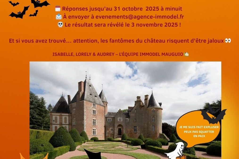 Jeu concours Halloween 2025